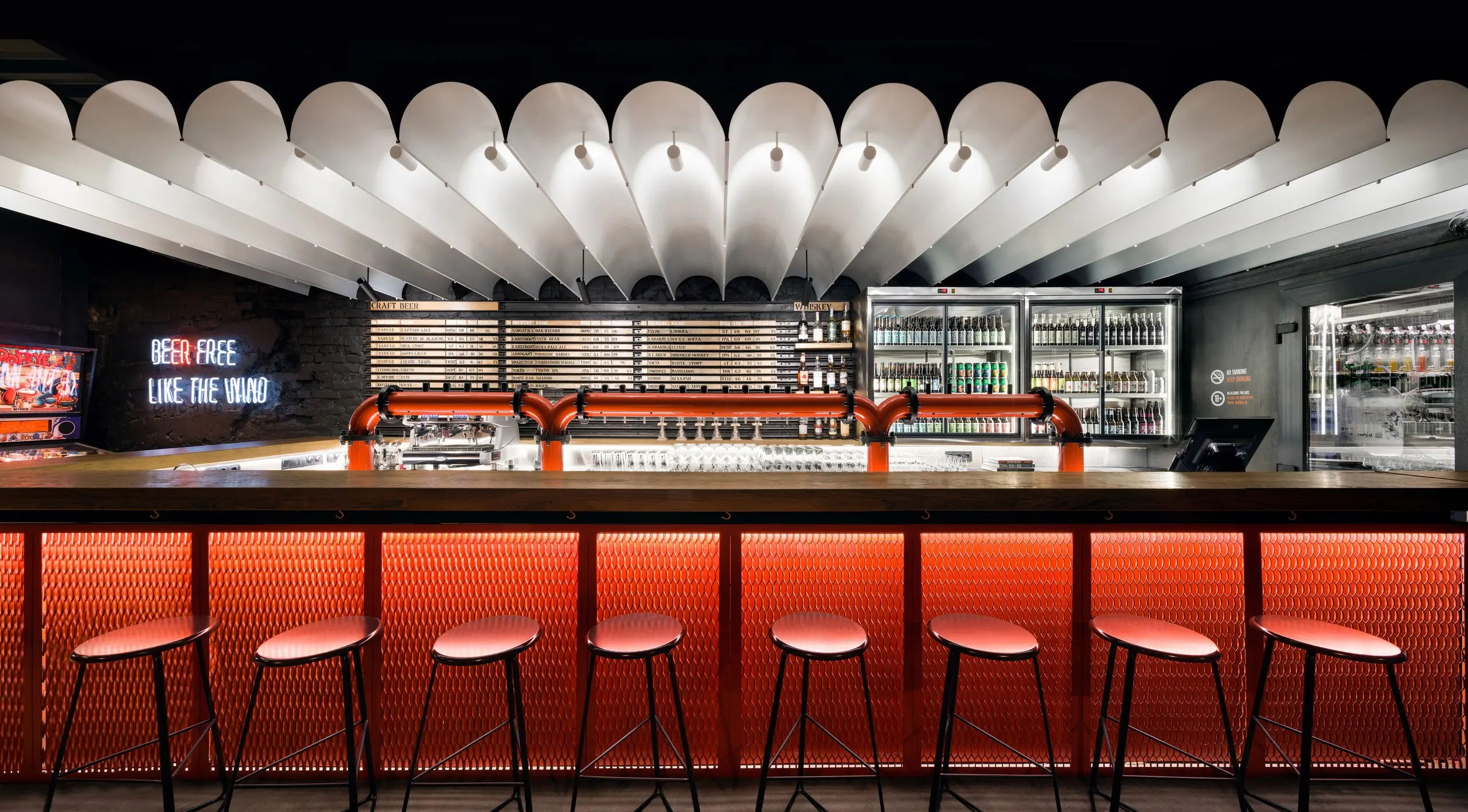 PUNKRAFT — bar interior in Kyiv by ater.architects